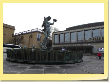 Poseidon-Brunnen am Kunstmuseum