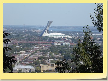 Blick auf das Olympiastadion