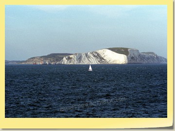 Kreidefelsen Freshwater Bay  Isle of Wight / England
