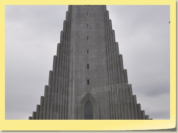 Halgrims Kirche in Reykjavik / Island