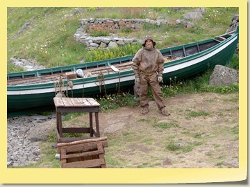 Traditionelle Fischerei bei Bolungarvík