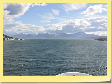 Ausfahrt aus Tromsø