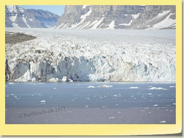 Tunabreen-Gletscher