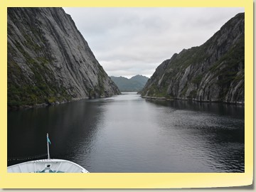 Trollfjord, Seitenfjord des Raftsunds