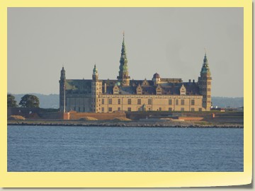 Festung Schloss Kronborg in Helsingør/Insel Seeland