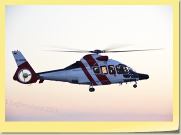 Simulierte Rettungsübung per Hubschrauber