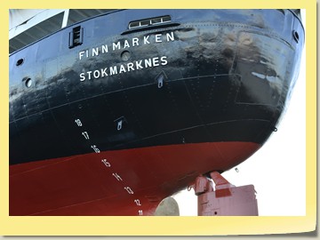 Museumsschiff FINNMARKEN in Stokmarknes