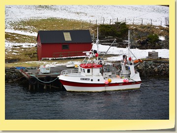 Fischerboot bei Torvik
