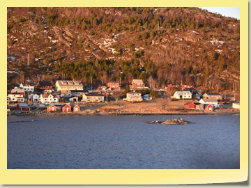 Dorf im Stokksund