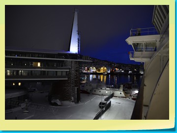 Tromsø in der Morgendämmerung