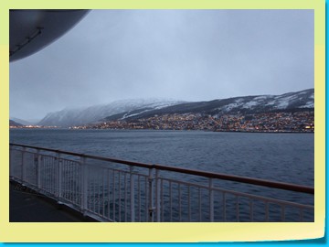 Narvik in der Abenddämmerung