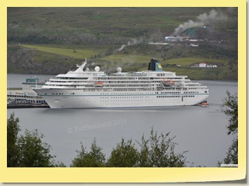 Im Hafen von Akureyri