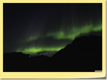 Nordlicht im Kangerlussuaq-Fjord