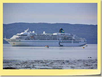 Auf Reede im Kangerlussuaq-Fjord