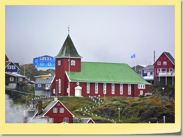 Schlechtes Wetter in Sisimiut