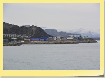 Einfahrt nach Manitsoq