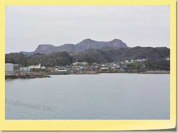 Einfahrt nach Manitsoq