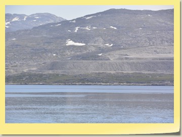 Zusätzliche schöne Fjord Fahrt, um den Sturm in der Davis-Straße auszuweichen