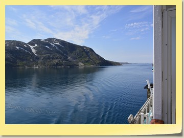 Zusätzliche schöne Fjord Fahrt, um den Sturm in der Davis-Straße auszuweichen