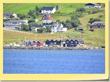 Einfahrt nach Runavik