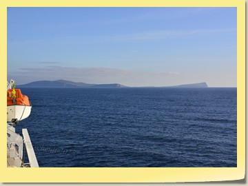 Erster Blick auf die Shetlands