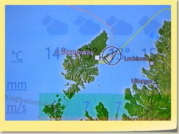 Keine Anlandung - zu hoher Schwell