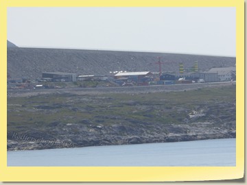 Bau des neuen Flugplatzes