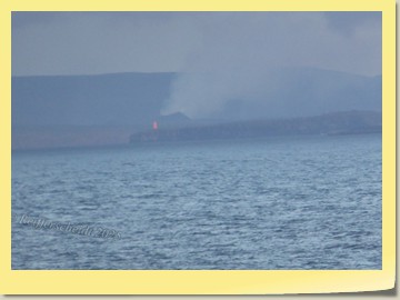 Vulkanrauchsäulen süd lich von Reykjavik