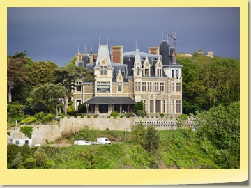 Einfahrt Saint - Malo