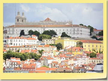 Einfahrt in Lissabon