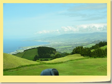 Blick auf die Nordseite der Insel