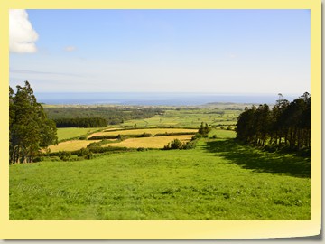 Blick vom Kraterrandes - Serra do Cume