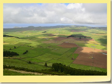 Blick vom Kraterrandes - Serra do Cume