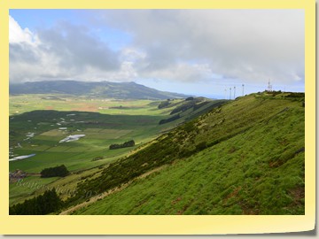 Blick vom Kraterrandes - Serra do Cume