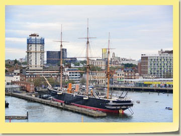 Museumsschiff HMS Warrior von 1861