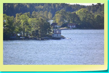 Fahrt durch die Schären 