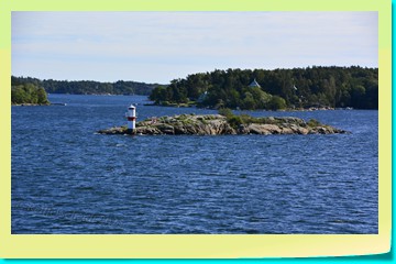 Fahrt durch die Schären 