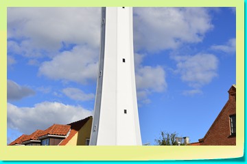 Leuchtturm von Rønne erbaut 1880