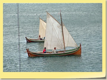 Moderne Nachfahren der Wikingerschiffe