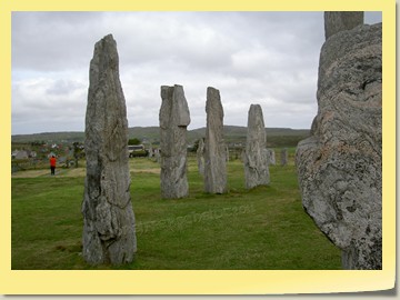 Die "stehenden Steine" von Callanish /  Isle of Lewis /  Äußere Hebriden
