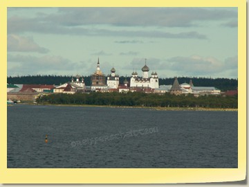 Solowetzki Kloster im weißen Meer / Rußland