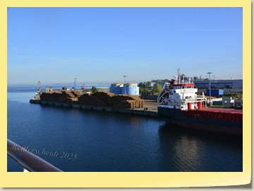 Einfahrt nach Wismar