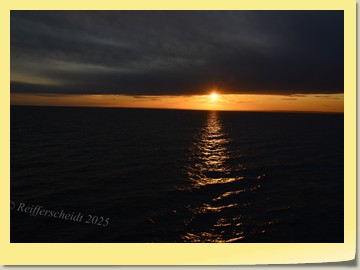 Sonnenuntergang im Skagerrak