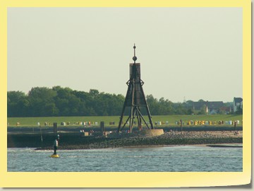 Die Kugelbake in Cuxhaven