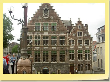 Reiche Bürgerhäuser in Gent / Belgien